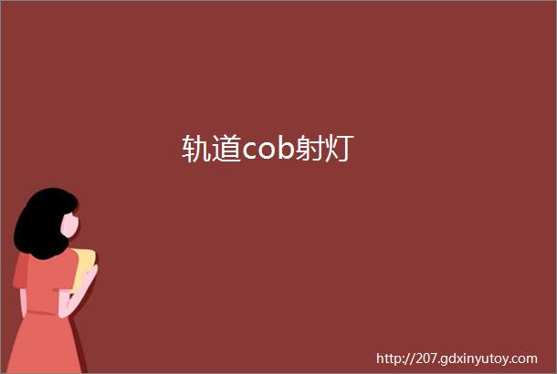 轨道cob射灯