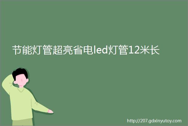 节能灯管超亮省电led灯管12米长