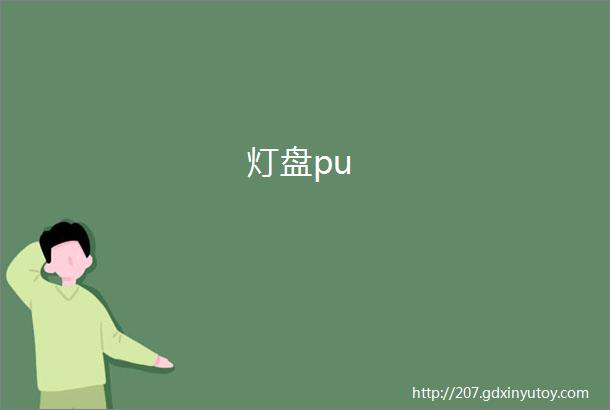 灯盘pu